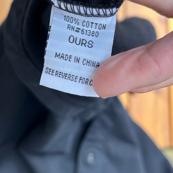 Ours Wm’s Ruffle Hooded Button Down Duster Jacket In Black Sz XL - Picture 4 of 15